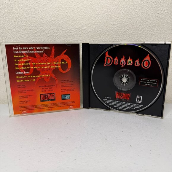 Diablo PC Game (CD-ROM, 1998) - Excellent Condition - Picture 3 of 3